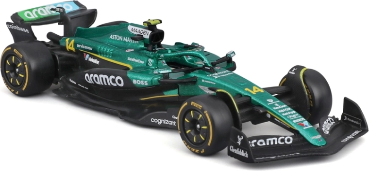 Realistic F1 car details