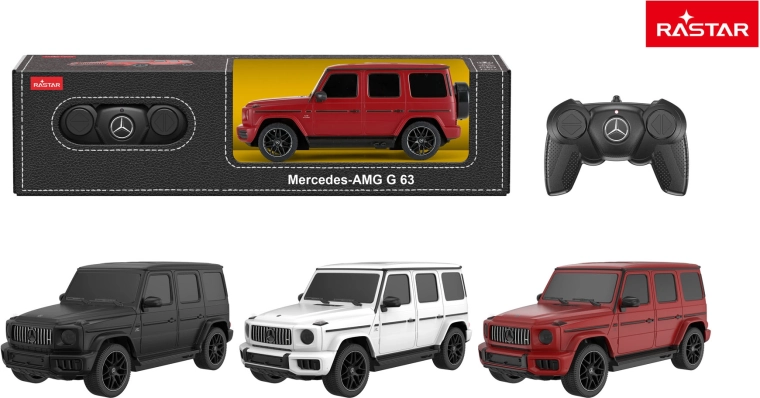 Rastar RC кола Mercedes AMG G63 1:24 черно - 1 брой