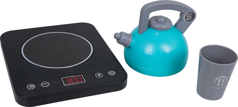 Illuminated burner and cooking sounds