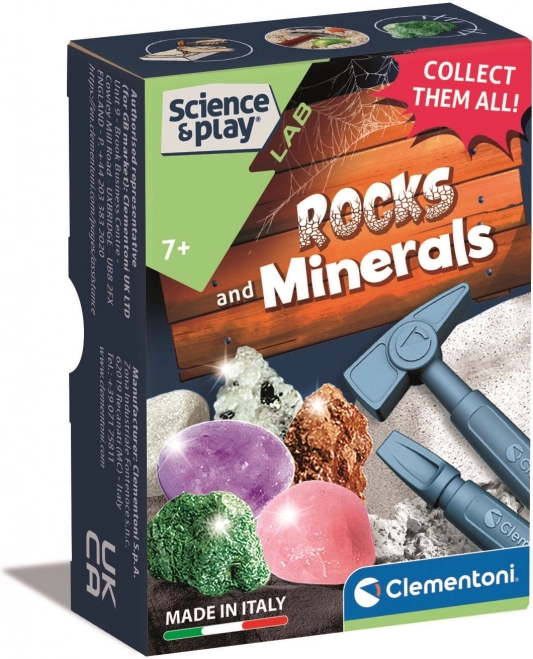 Clementoni Science & Play геоложки мини комплект – скали и минерали