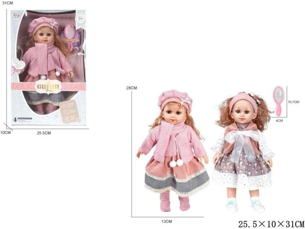 Doll with sound in Polish
