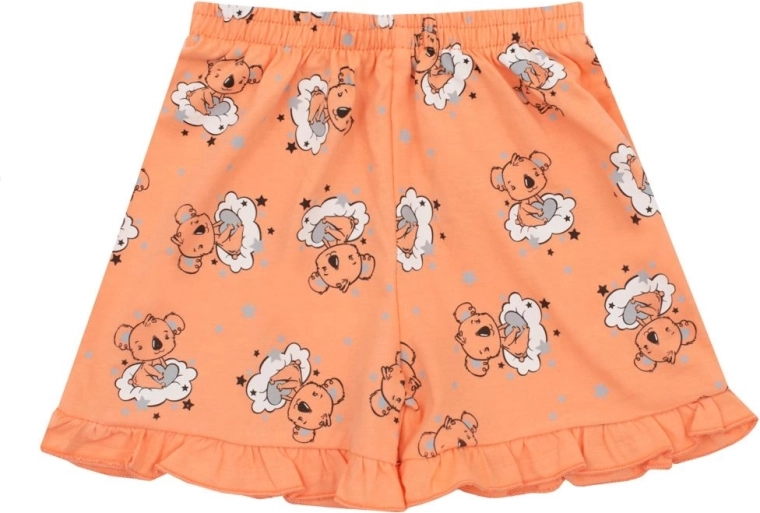 Elastic waistband and ruffles for extra comfort