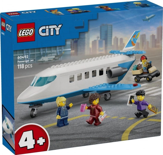 LEGO City пътнически самолет