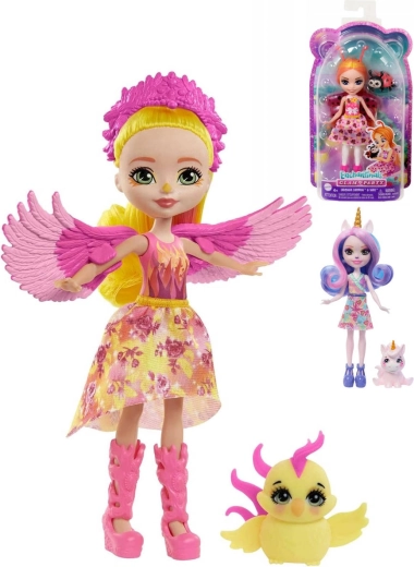 Mattel Enchantimals кукла с животинче 15 см - 1 брой