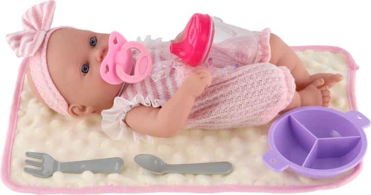 Caring for a baby doll