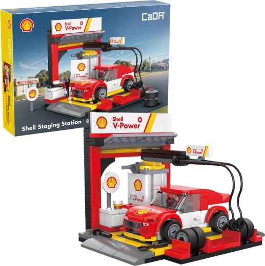 CaDA Shell разтоварна станция от блокчета (237 части)
