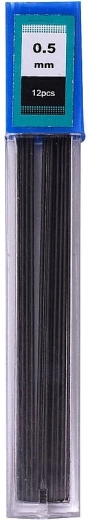 Replacement Leads for Mechanical Pencil HB 0.5 mm CONCORDE, 12 pcs
