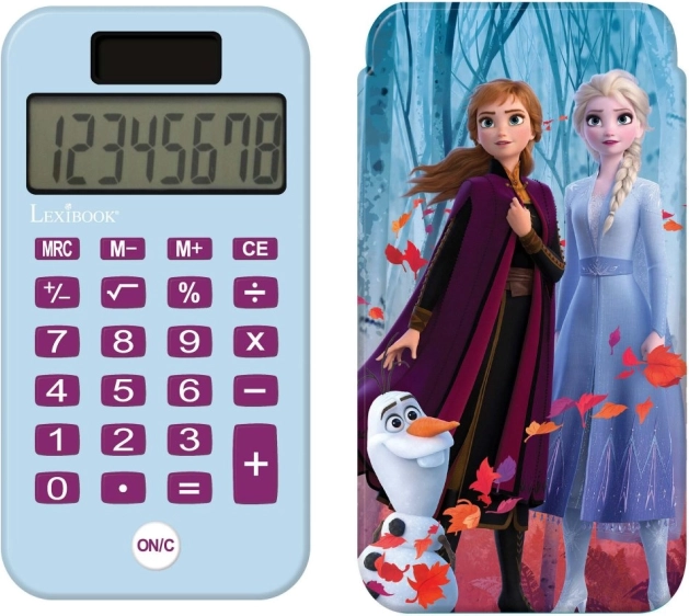 Lexibook pocket calculator Frozen – kids’ calculator with sliding cover