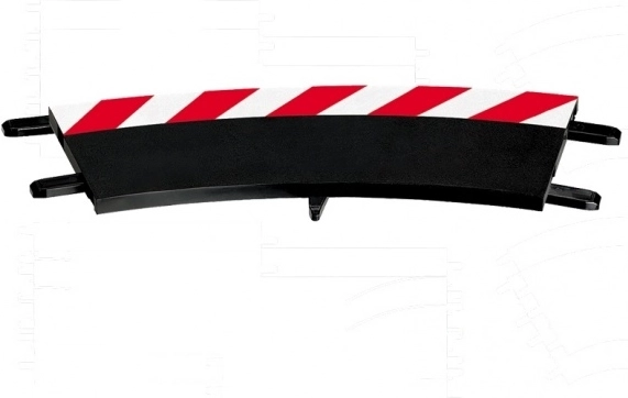 Outer shoulder for curve 1/30° for slot car tracks CARRERA EVOLUTION, DIGITAL 132 and DIGITAL 124