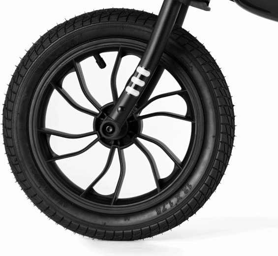 12" pneumatic tires with tread