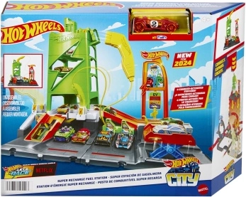 Hot Wheels Супер зарядна станция – комплект