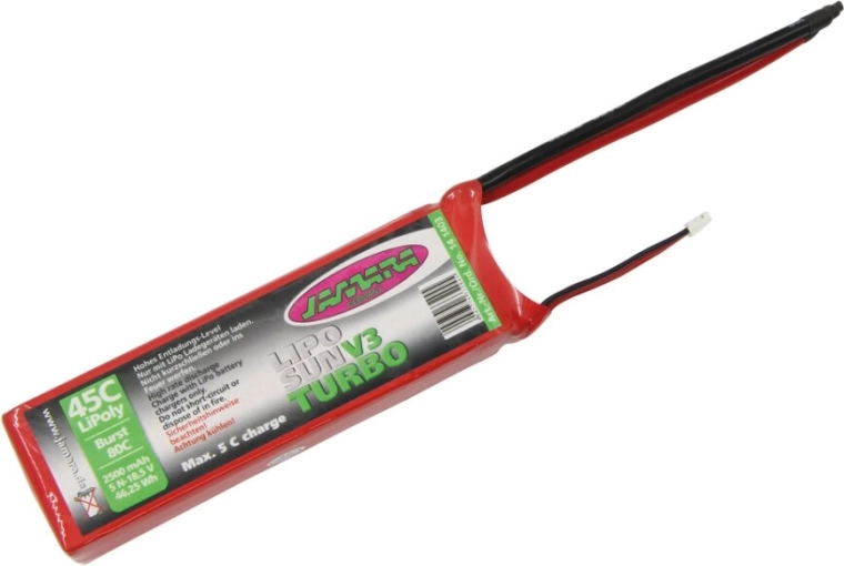 LiPo акумулатор LipoSun V3 Turbo 2500 mAh 18,5 V 45C