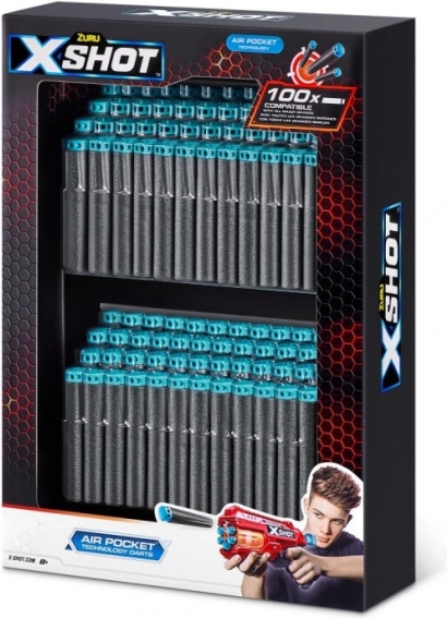 X-Shot Excel пянови стрели 100 бр.
