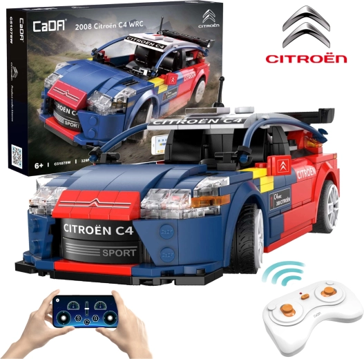 CaDA дистанционно управлявано състезателно авто Citroen C4 WRC