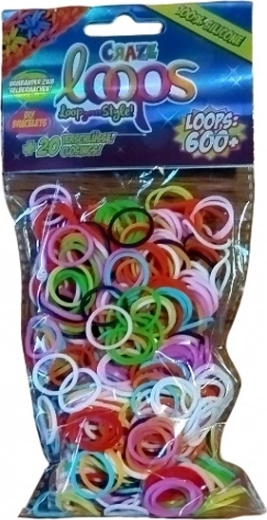 Комплект LOOM ластици CRAZE 600 бр.