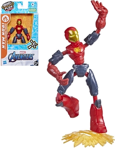 Avengers Bend and Flex Iron Man – bendable action figure 15 cm
