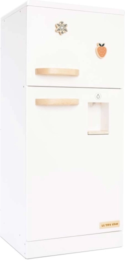 Wooden kids’ retro fridge with freezer Le Toy Van