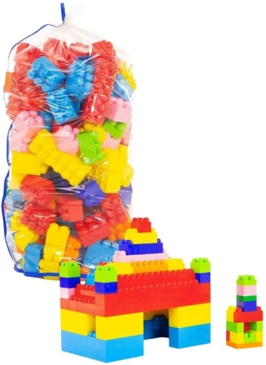 Jumbo Building Set in a Bag, 180 Pieces