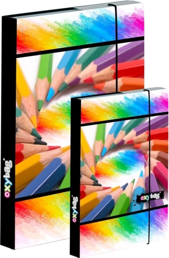 OXYBAG notebook box A4 + A5 colored pencils