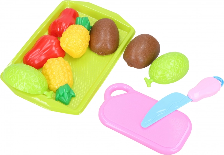 Fruit Cutting Set with Tray 21 × 14 cm