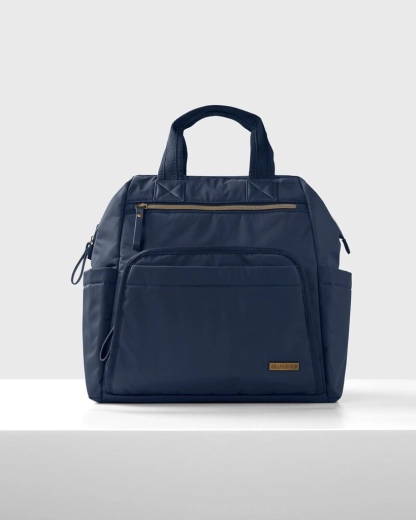 Чанта за повиване и раница SKIP HOP Mainframe Midnight Navy