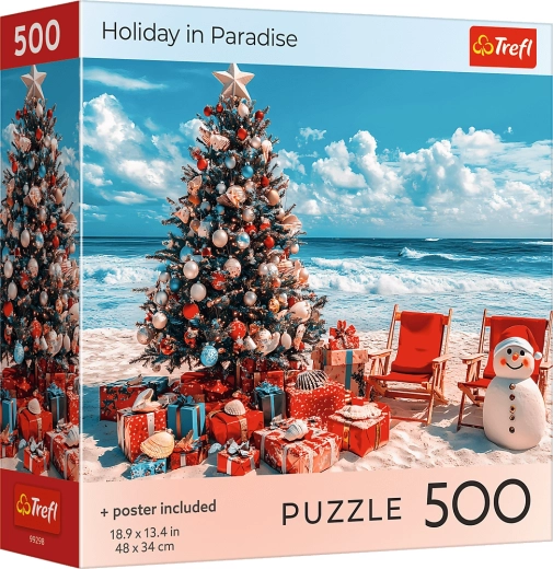 Puzzle Christmas in Paradise 500 pieces TREFL