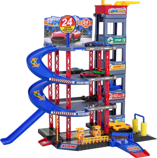 Spiral ramps and racing descents