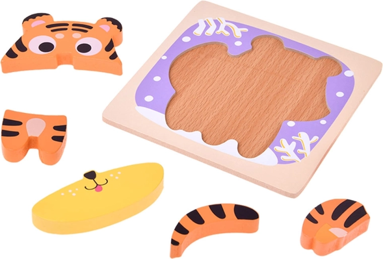 Large pieces for easy assembly