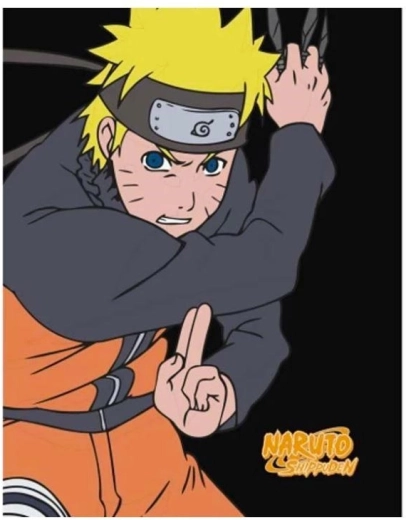 Флийс одеяло Naruto
