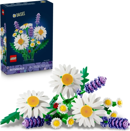 LEGO Botanicals Маргаритки – конструктор с цветя