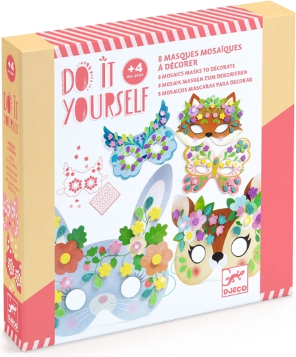Djeco DIY Creative Set – Forest Animal Masks