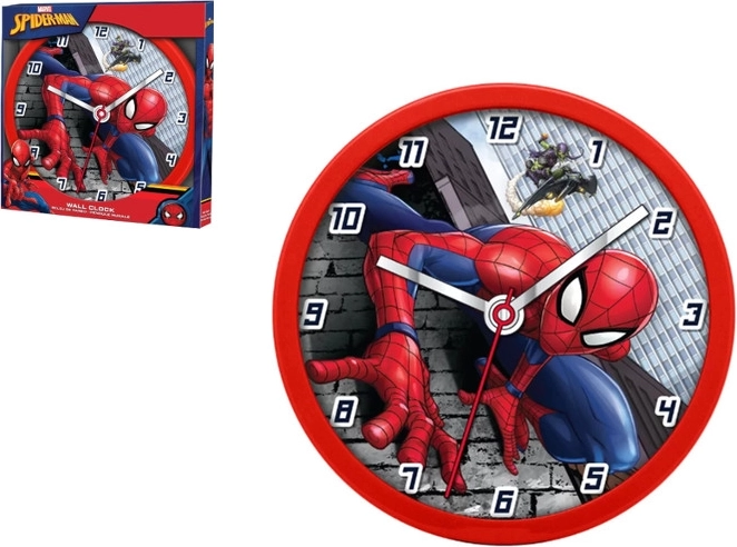 SPIDERMAN Wall Clock 25 cm