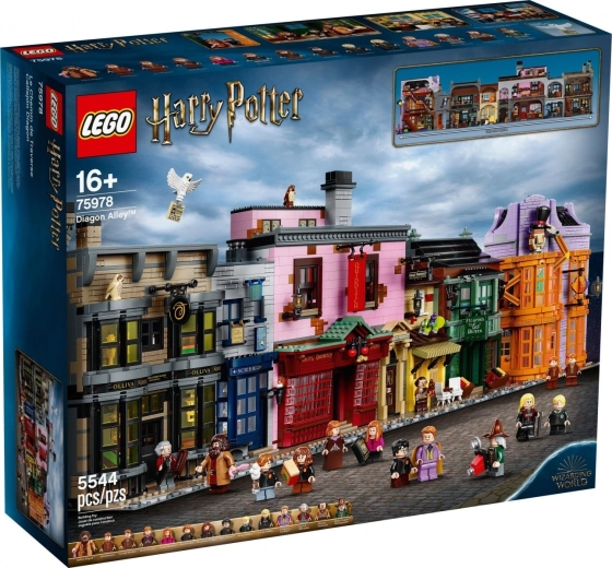 LEGO HARRY POTTER Диагон-али – модулен колекционерски конструктор