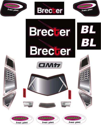 Brecter Decal Set - 1 piece