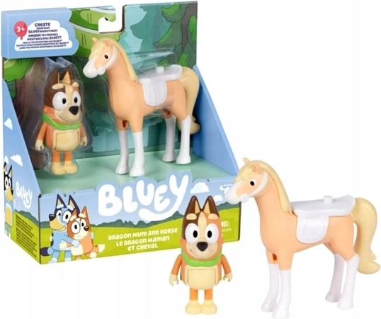 Bluey Chilli on Horseback