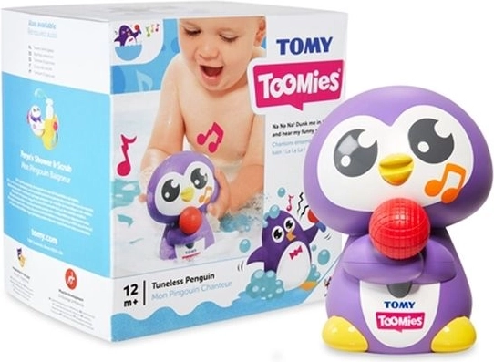 TOMY къпащ се пингвин