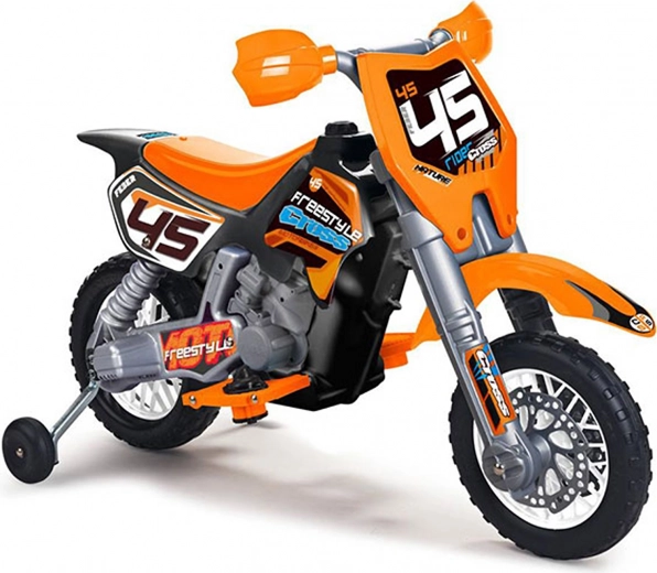 Електрически детски мотор 6V оранжев FEBER Cross