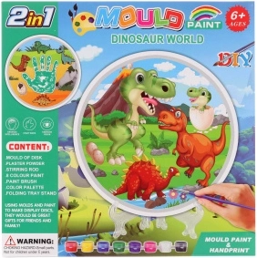 Plaster Dinosaur Making and Painting – Creative Set