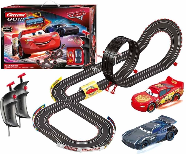 Автописта Carrera GO!!! Cars Neon Nights 5,3 м