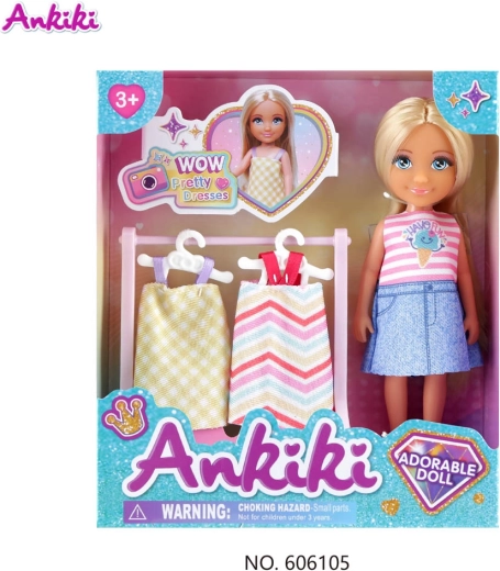 Кукла Ankiki с гардероб