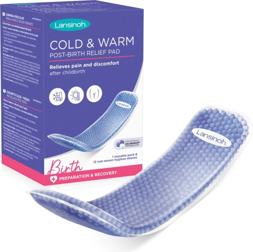 Lansinoh warm and cold postpartum pad with covers