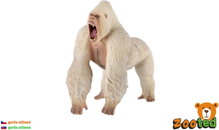 Lowland Gorilla – plastic figurine 17 cm