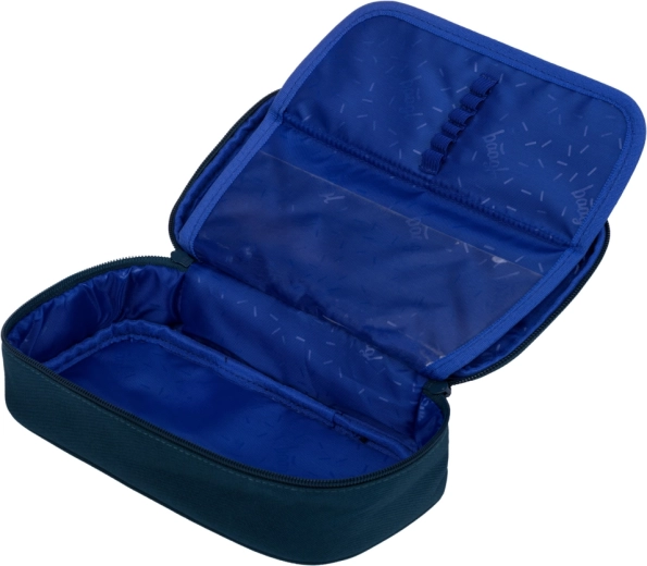 Spacious pencil case and smart storage for writing supplies