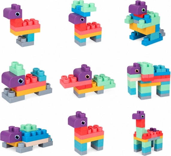 Building animals and figures supports creativity