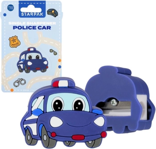 Sharpener in the shape of a police car - 1 piece
