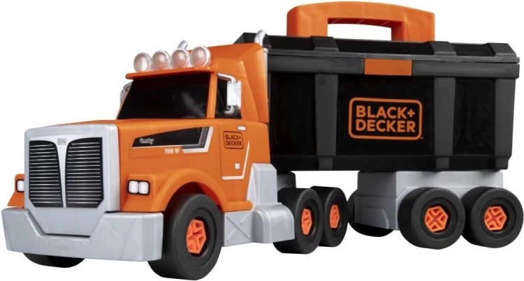 Камион с инструменти и бормашина BLACK+DECKER, конструктор за деца 43 см