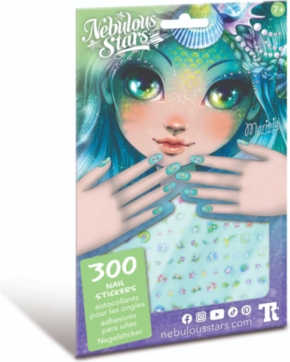 300 stickers for creative manicures