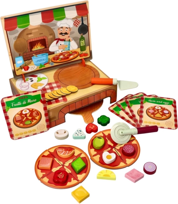 Пицария Карло – дървена играчка