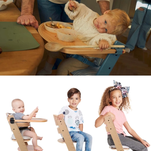 Grows with your child: 2-in-1 chair