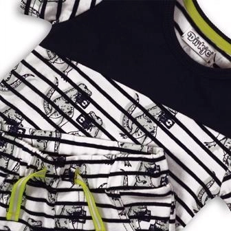 Practical two-piece set for summer